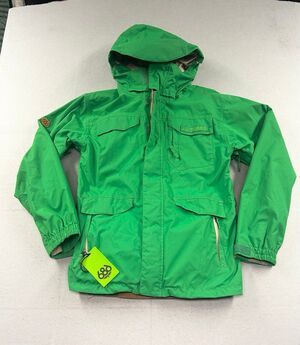 686 Michael Akira West SMARTY 000686 Snowboard Jacket Green Small Green